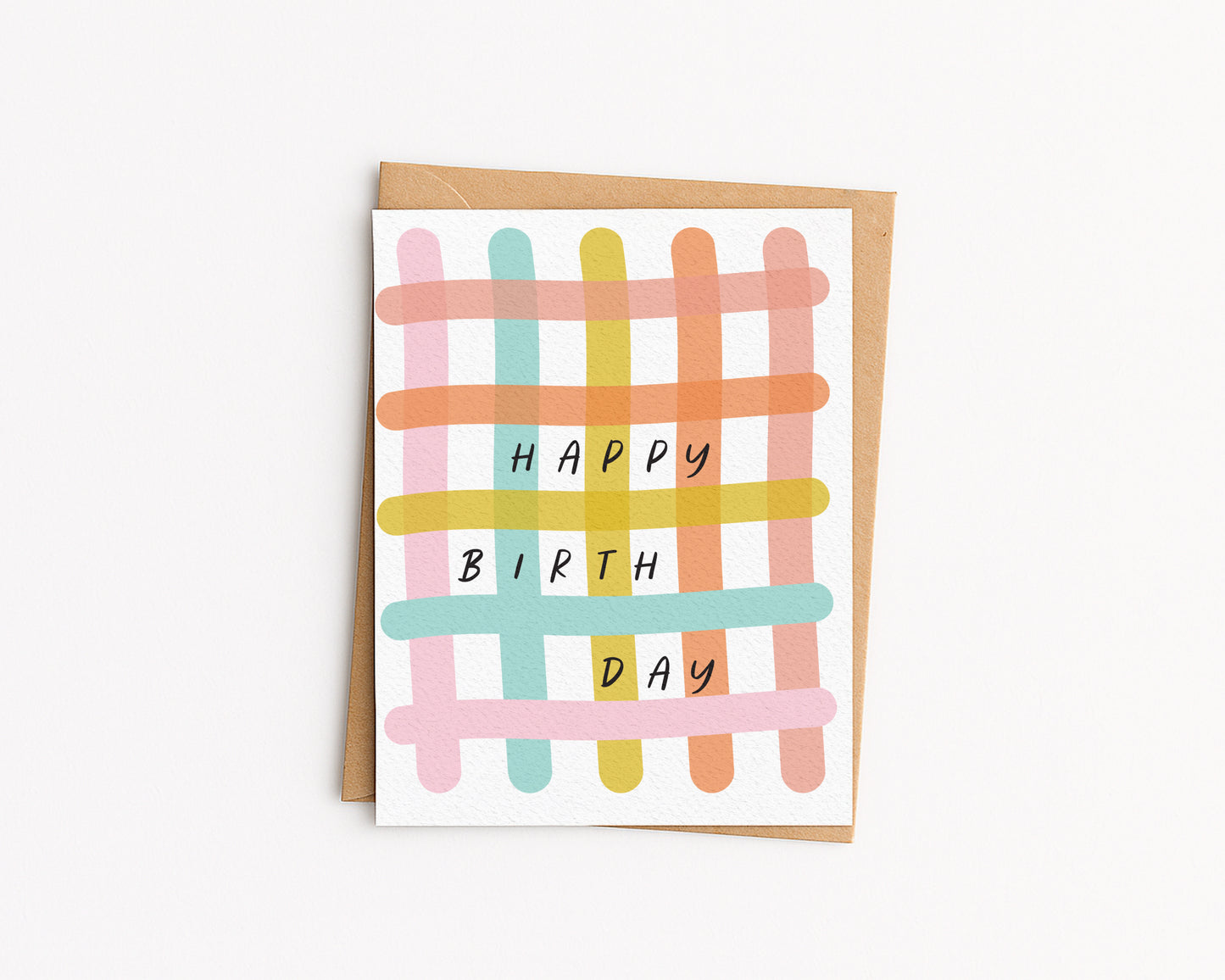 Happy Birthday Grid Card