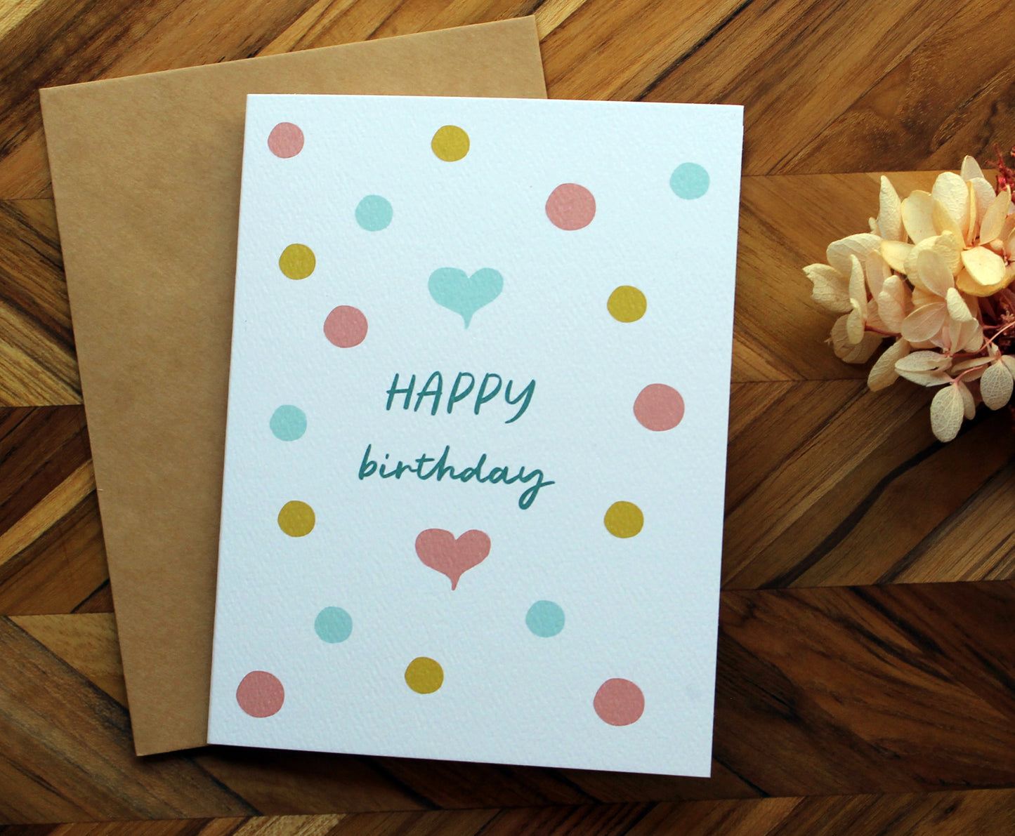 Happy Birthday Dot Card