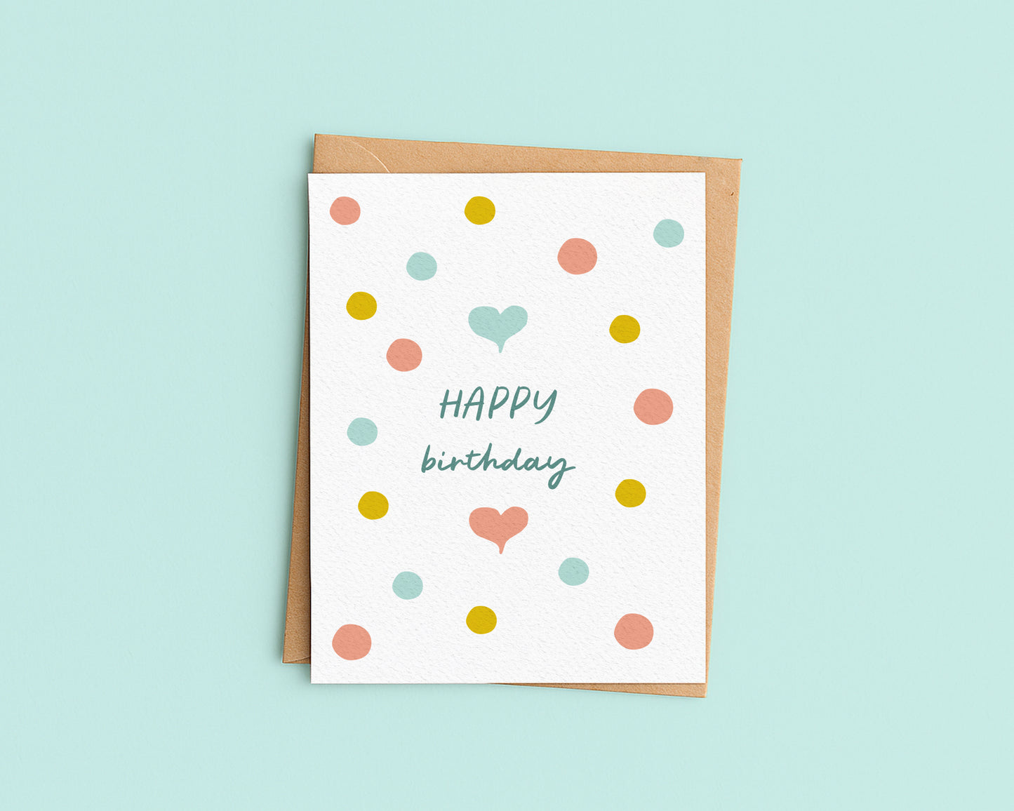 Happy Birthday Dot Card