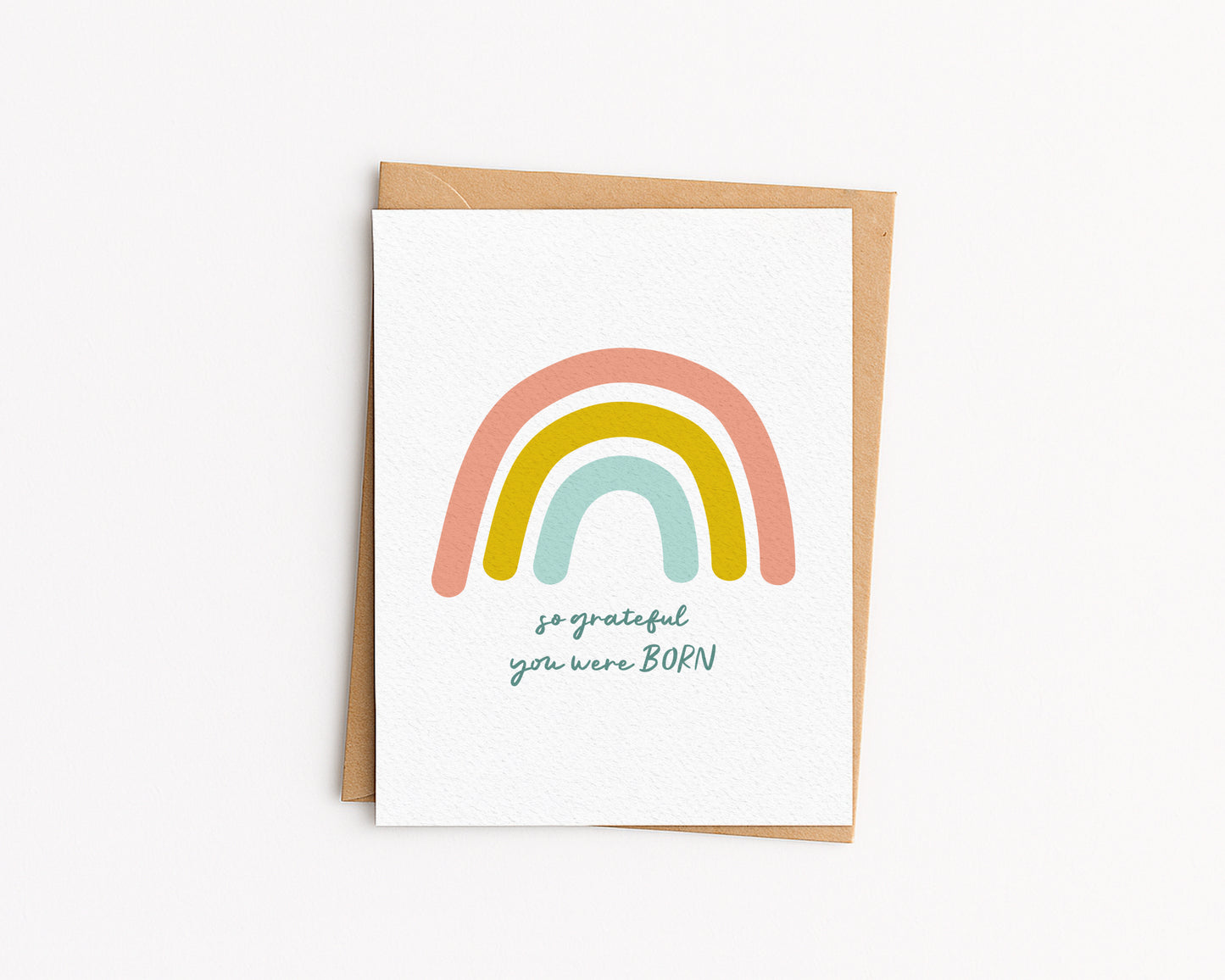 So grateful you were born Card