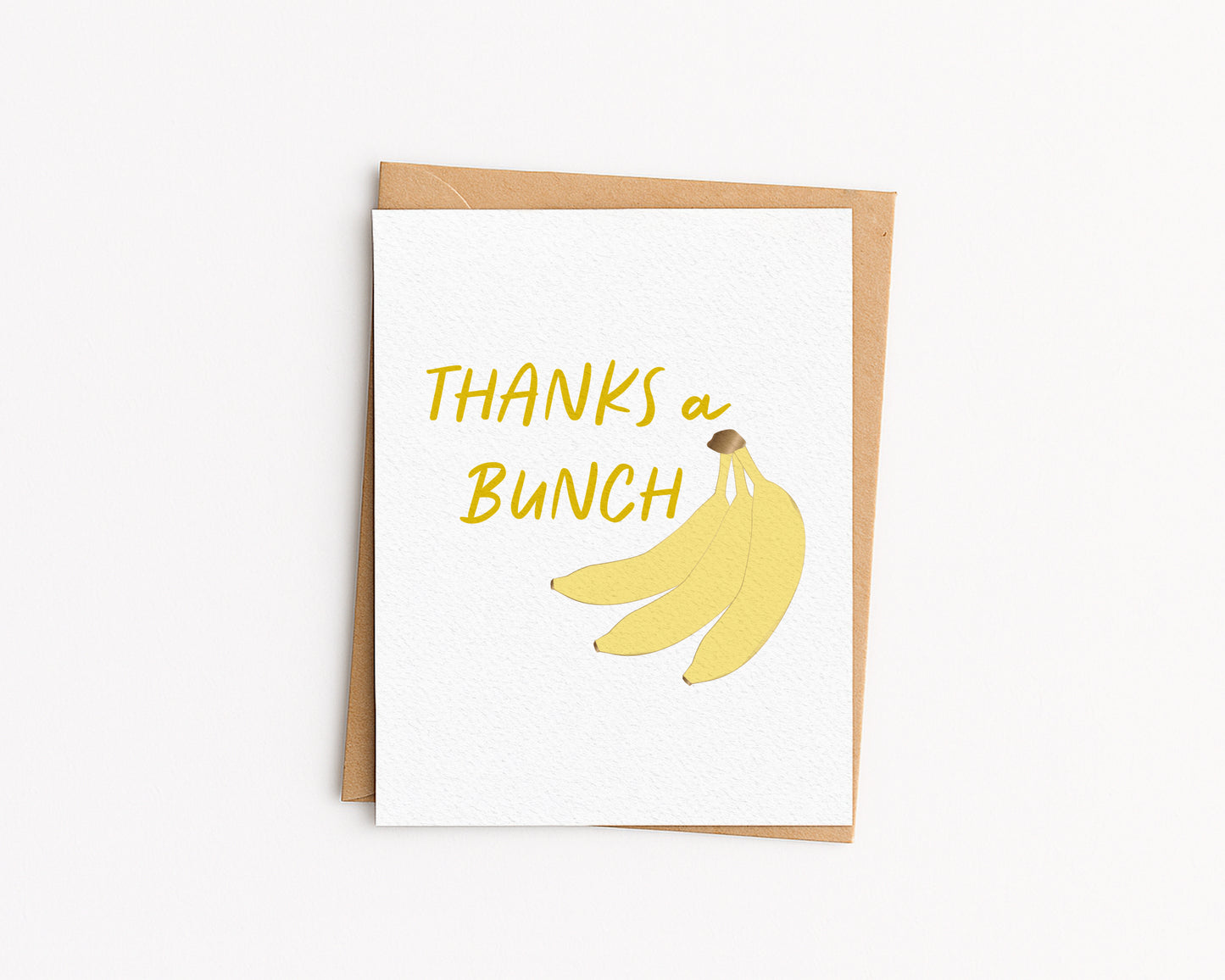 Thanks a bunch card