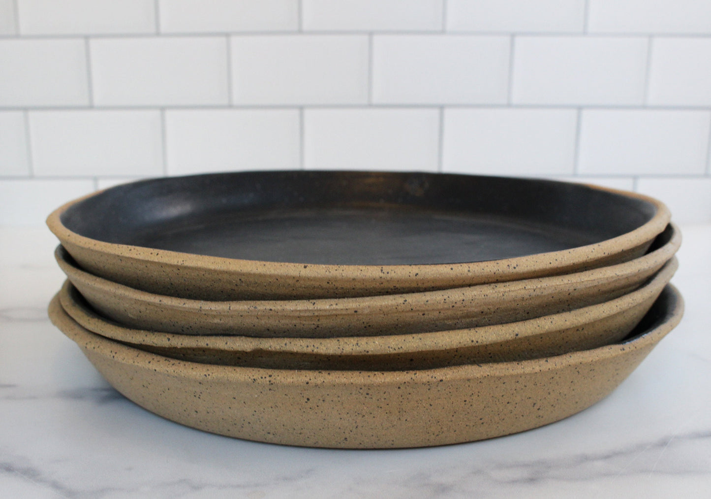 set of farmhouse dinner plates