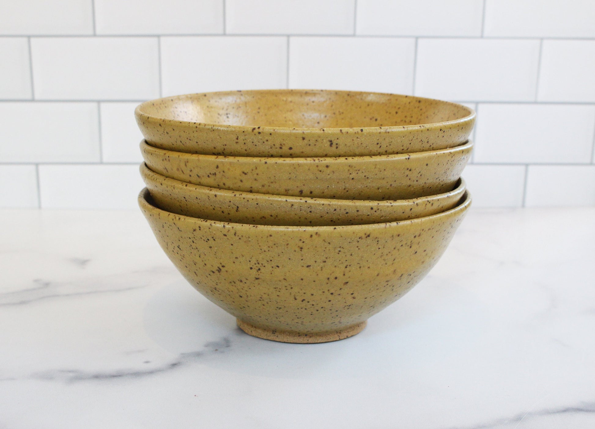 set of everyday ceramic bowls