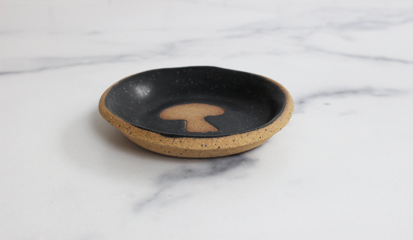 black mushroom small bowl