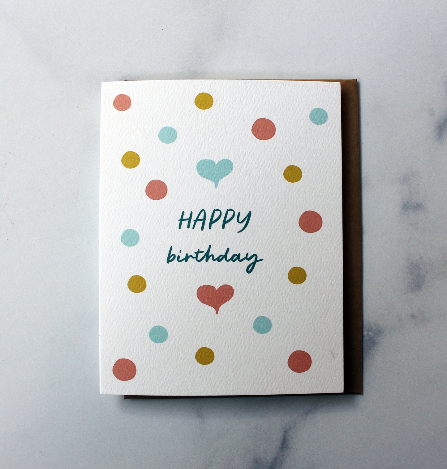Happy Birthday Dot Card