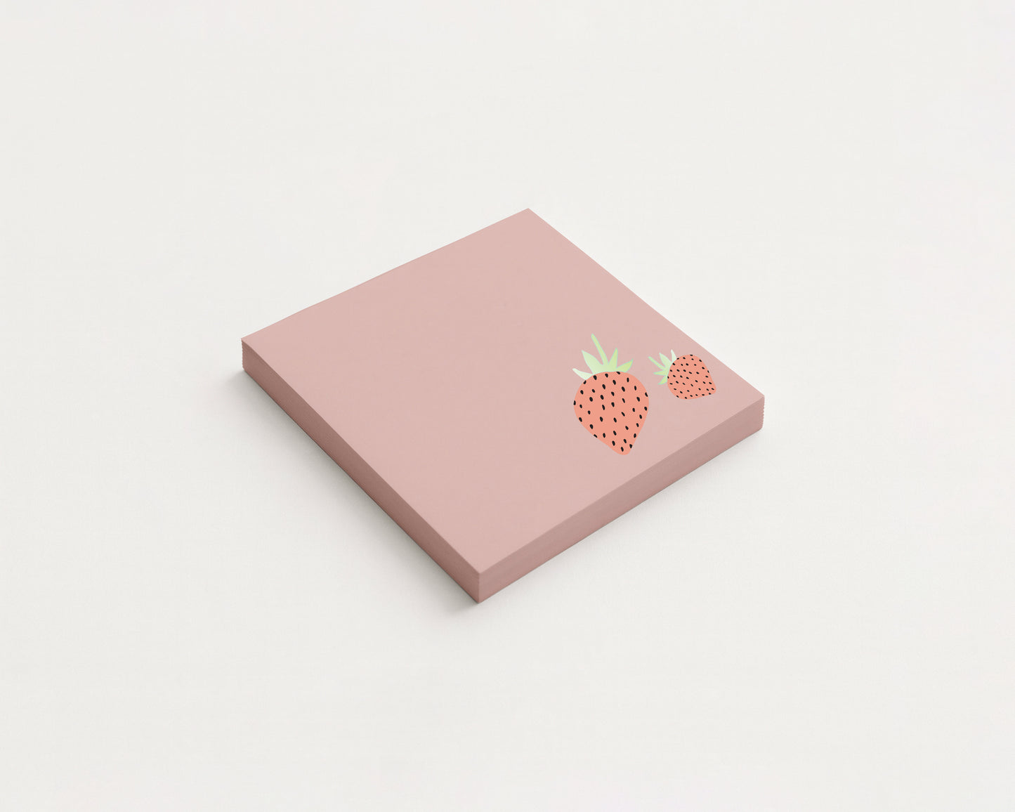 Strawberry Sticky Note