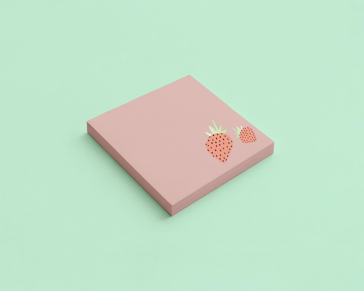 Strawberry Sticky Note