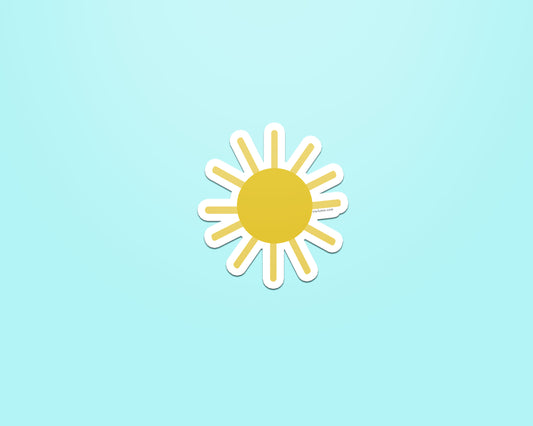 Sun Sticker
