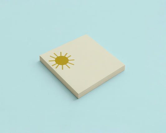 Sun Sticky Note