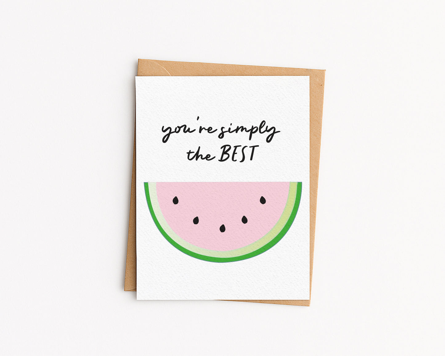 You're simply the best Card